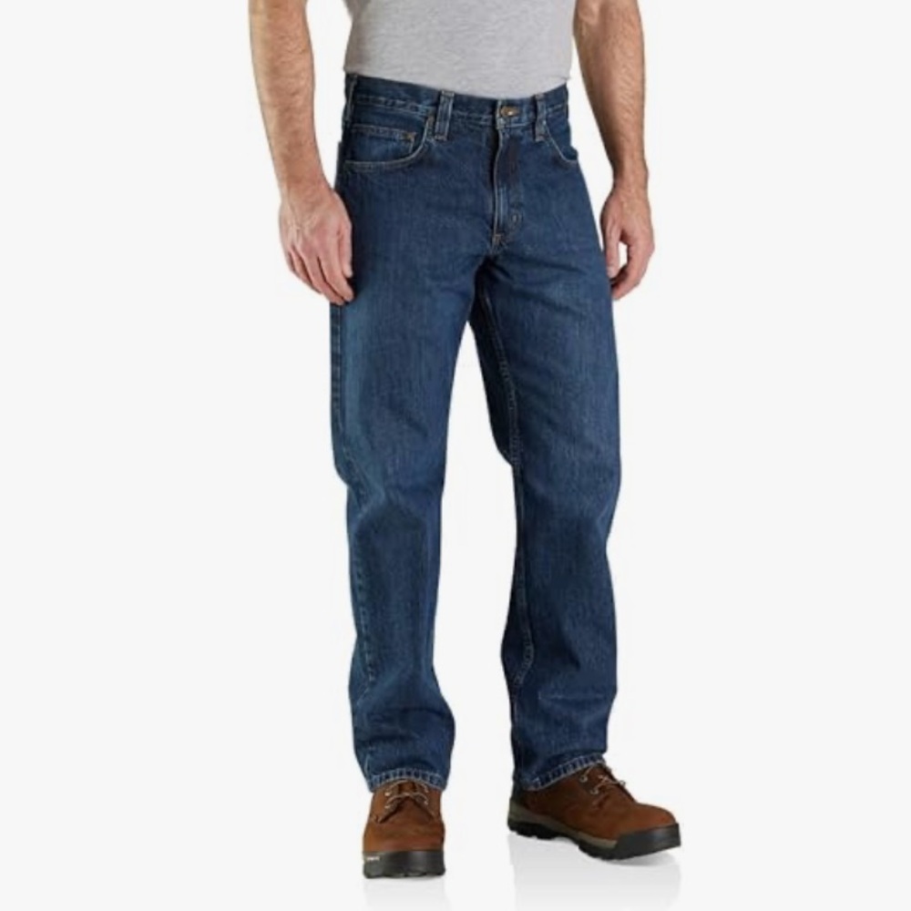 Carhartt Men's Relaxed Fit 5-Pocket Jean Size 31 Waist Good Condition